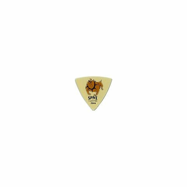 Proplus Spike Ultem Gold Sharp Triangle Guitar Picks, 0.56 mm, 12PK PR130514